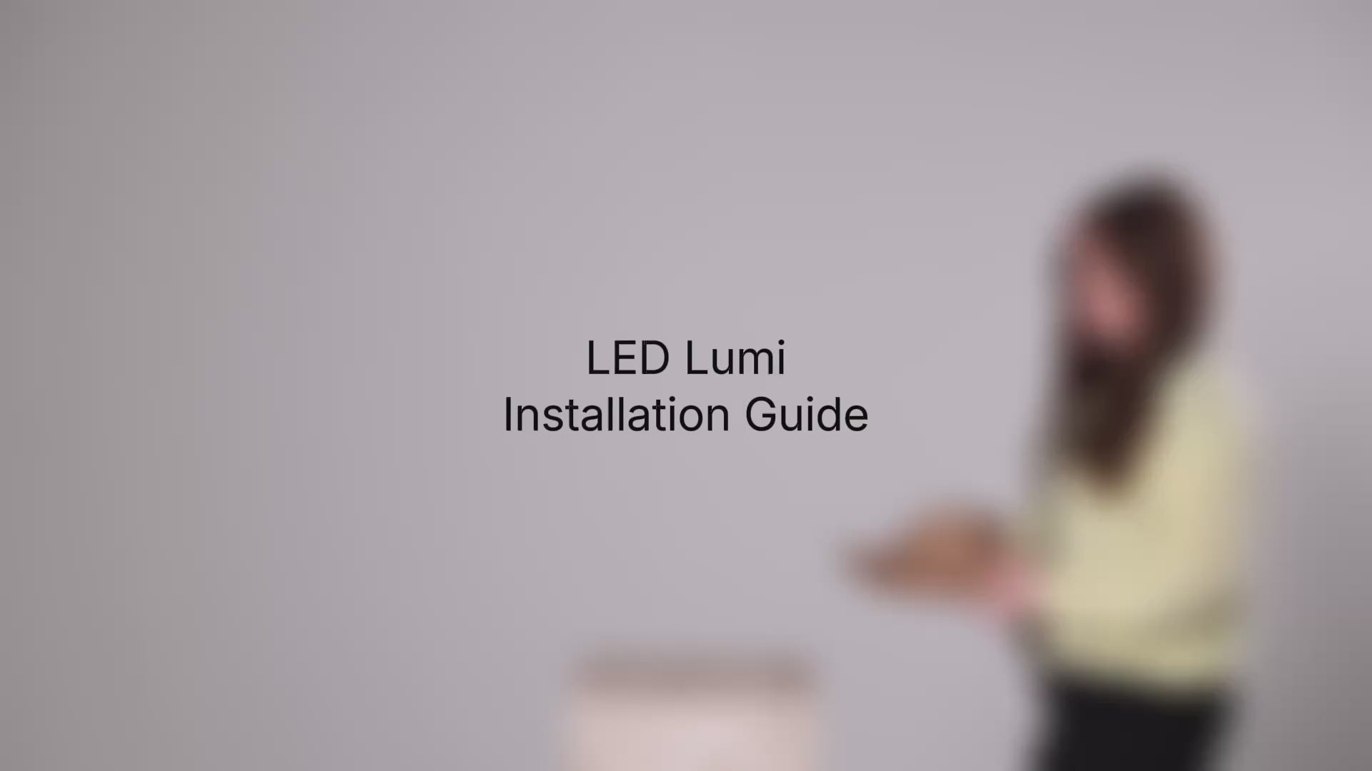 How to mount the WoodUpp LED striplights